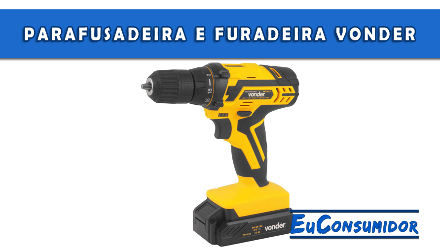 Parafusadeira e furadeira Vonder
