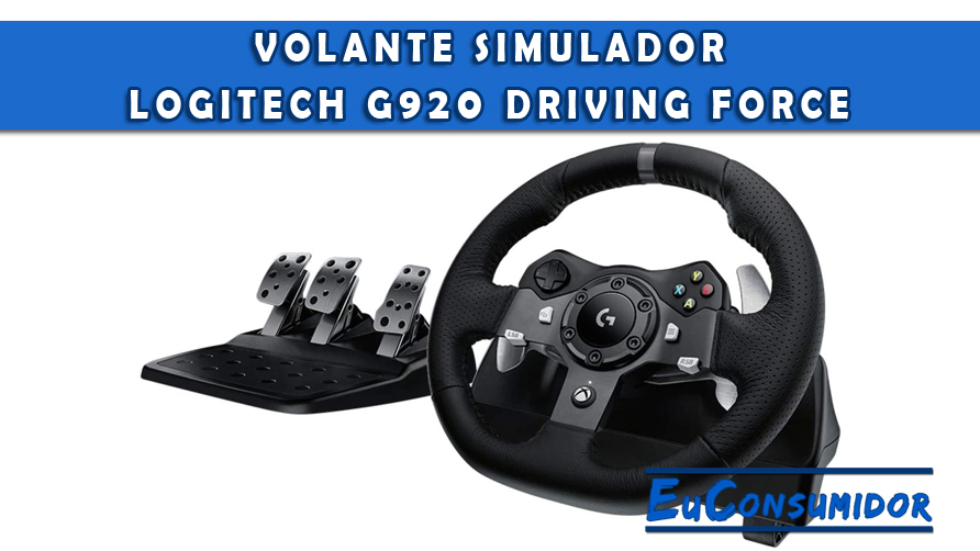 Volante simulador Logitech G920 Driving Force