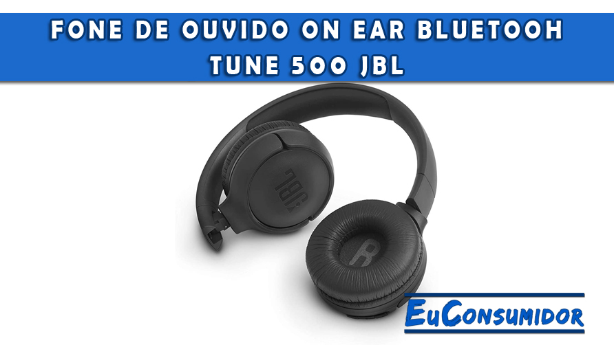 Fone de Ouvido on Ear Bluetooth, Tune 500, JBL